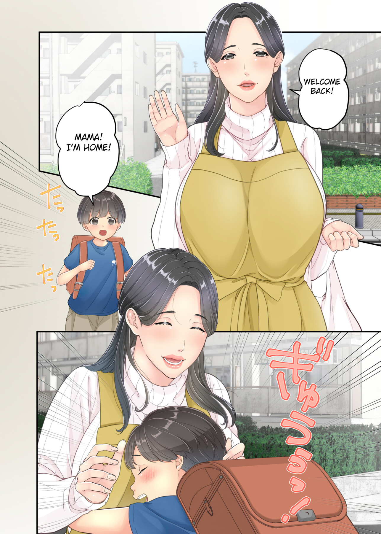 Hentai Manga Comic-My mom and the delivery guy.-Read-3